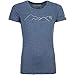 Produktbild ORTOVOX Womens 185 Merino Mountain T-Shirt, Night Blue Blend, S