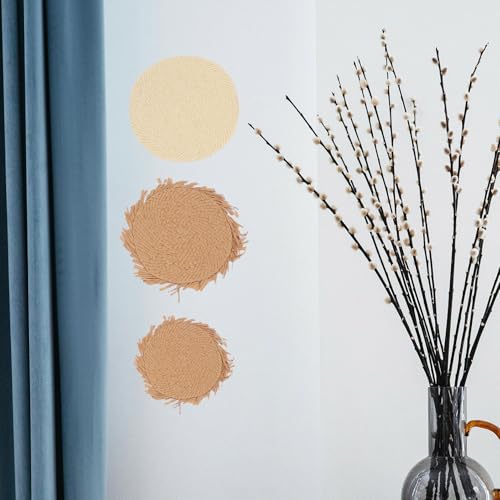 Tenture murale artificielle et paniers muraux boho haut de gamme