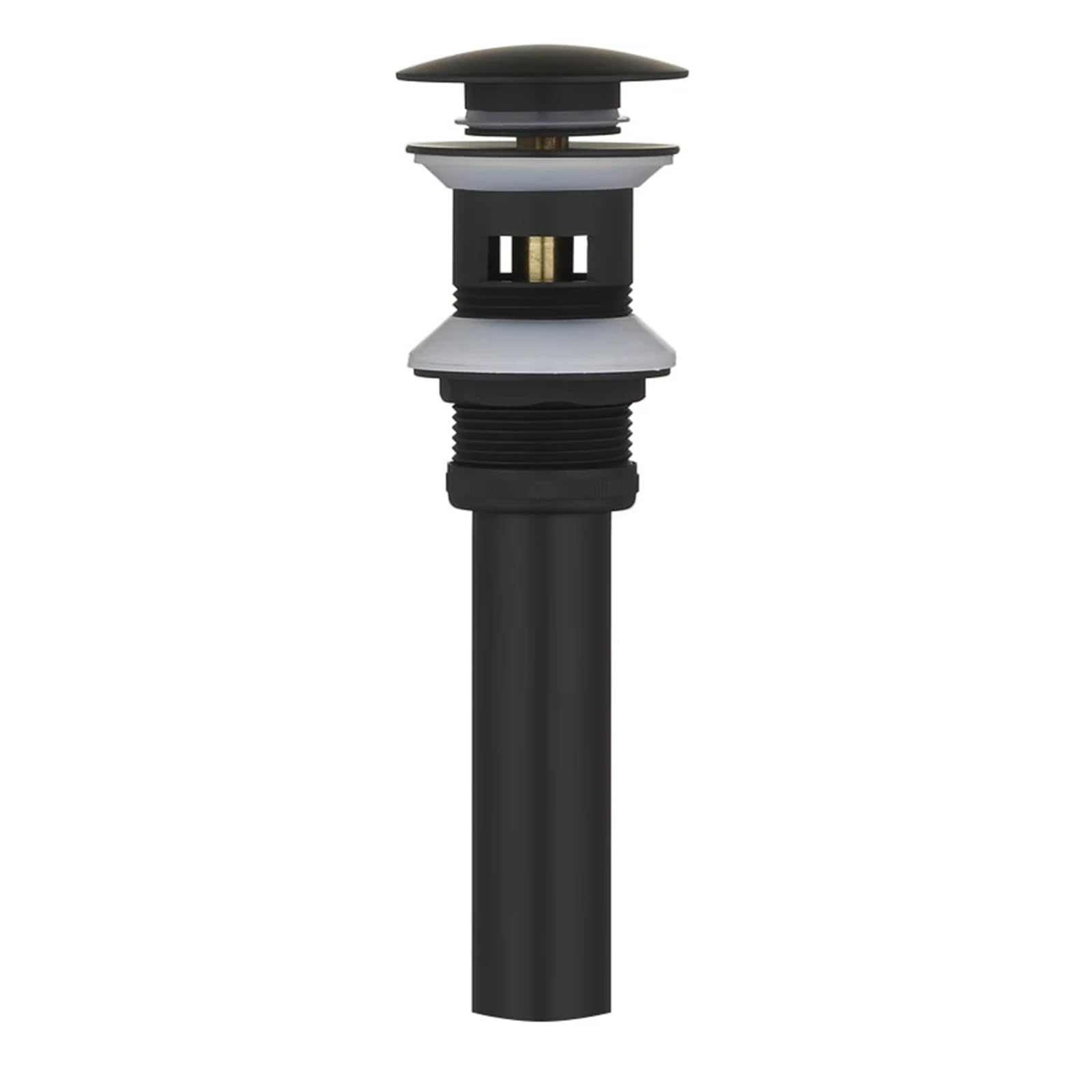 Drain Waste Stopper, Basin Sink Pop Up Drain Multicolor(Black 2)