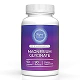 Encapsulation Magnesium (Glycinate) 120 mg - Supplement to Support Stress Relief, Sleep, Heart Health, Nerves, Muscles, and Metabolism* - Highly Absorbable Magnesium Glycinate - 90 Capsules
