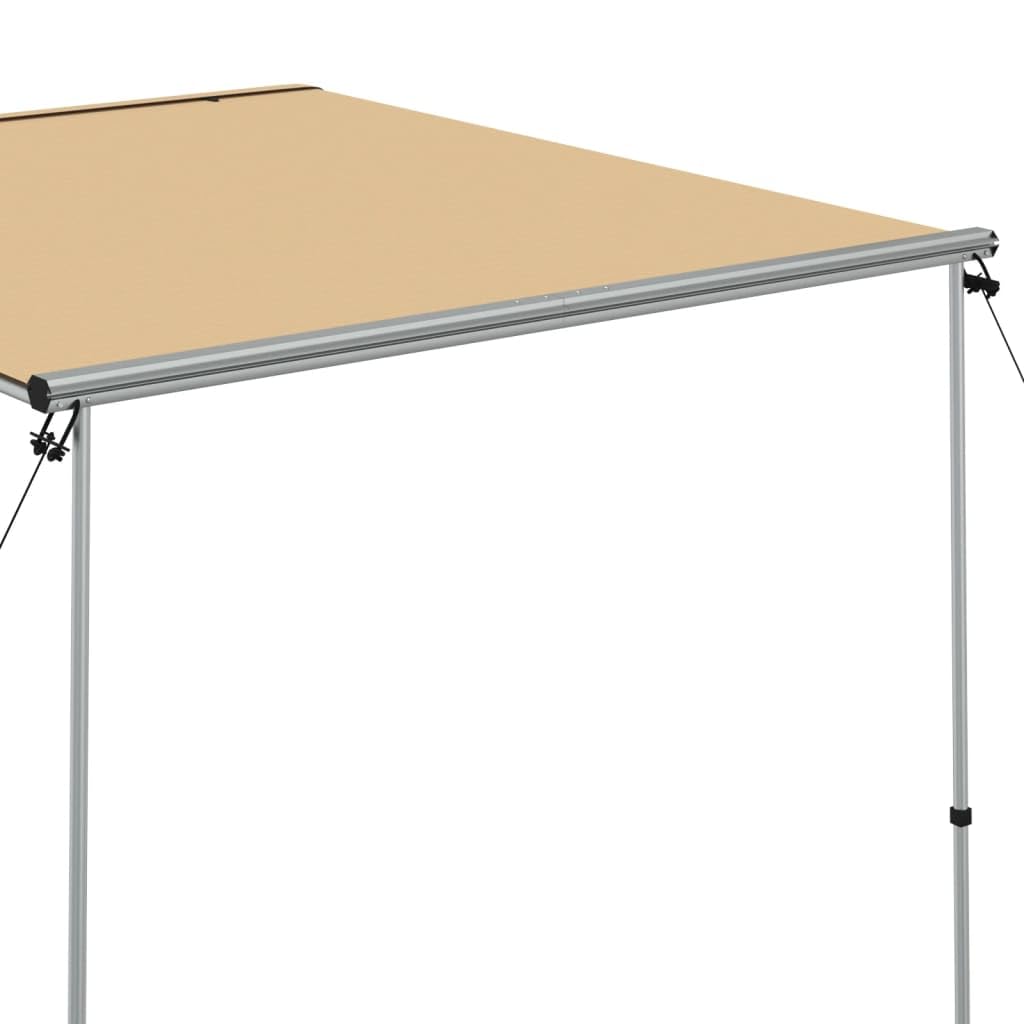 Wohnwagen-Markise 1,8x2x2,15 m Beige