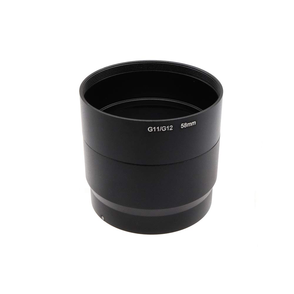 Amazon.com : CASYDYEN 58mm Metal Lens Adapter Tube for Canon G10