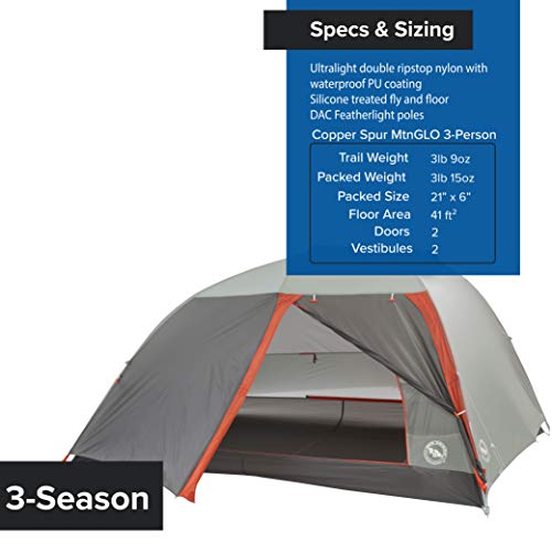 big agnes copper spur hv ul - ultralight backpacking tent