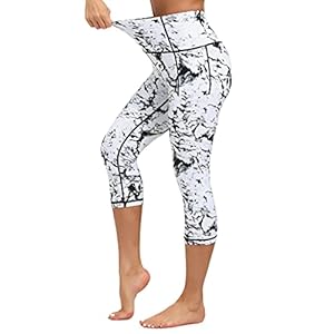 Dragon Fit High Waisted Leggings for Women Tummy Control Workout Running Yoga Pants with Pockets