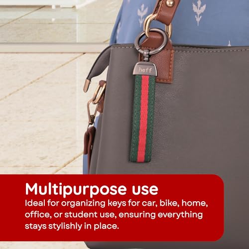 Image of Heff Designer Keychain, Multipurpose Key ring for Car, Bike, Home, Office and Student