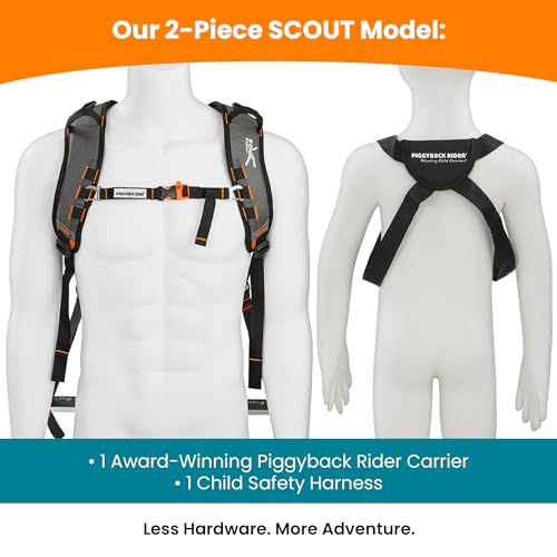 image for Piggyback Rider Piggyback Scout Standing Toddler Carrier Backpack - 2-