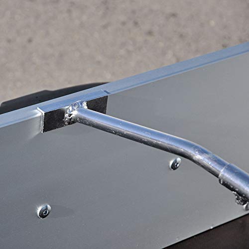 mb-m 904189 Bügel für Anhänger Plane Aluminium Verstellbar von 1000mm auf 1450mm