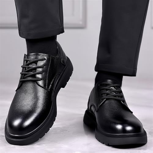 Dress Shoes for Men Men's Genuine Leather Loafers Soft Anti-Slip Rubber Casual Shoes for Comfort and Style3