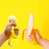 Banana Stress Balls for Adults and Kids, Fruit Squishy Toys, Squeeze Ball, Stretchy Banana Squishy Ball, Banana Stress Ball Sensory Toys for Party Favors