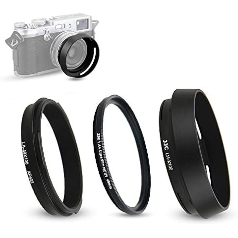Gegenlichtblende für Fuji X100V X100F X100T X100S X100 X70 ersetzt Fujifilm LH-X100 Cover
