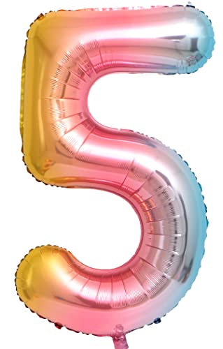 FAMULIA 数字 風船 バルーン 誕生日 大きい 特大サイズ