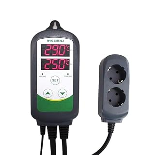 Inkbird ITC-308 thermostat à double relais, sonde inox IP68