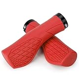Ergonomic Bike Grips - Single Lock-on Bike Handle Grip | Non-Slip Comfort Mountain Ergonomic Bike Gr