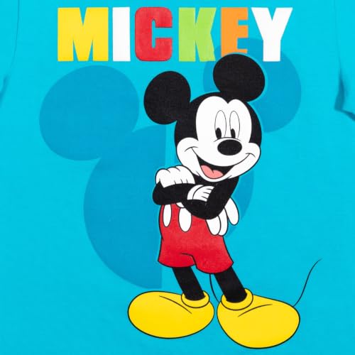 Image of Disney Mickey Mouse T-Shirt and Shorts Outfit Set Infant to Big Kid Sizes (12 Months - 12)