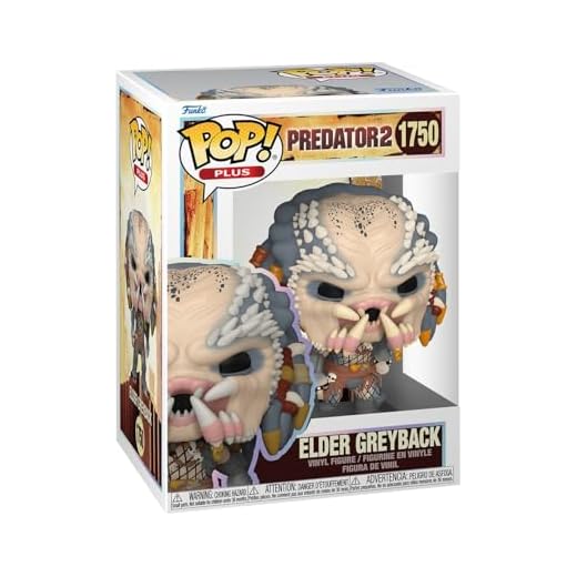 FUNKO Pop! Plus: Predator - Elder Greyback - Predator Classic - Figura de Vinilo Coleccionable - Idea de Regalo - Mercancia Oficial - Juguetes para Niños y Adultos - Movies Fans