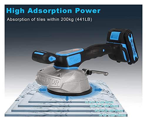 Tegelvibratiemachine Installatiegereedschap Tegels Tegelmachine Tegelvibrator Zuignap Verstelbaar Portable Automatisch Vloervibrator Nivelleergereedschap Tegelvibratiemachine Installatiegereedsch - Afbeelding 6