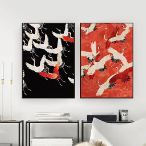 Affiches d'exposition d'oiseaux modernes pour sublimer la décoration unique de votre chambre