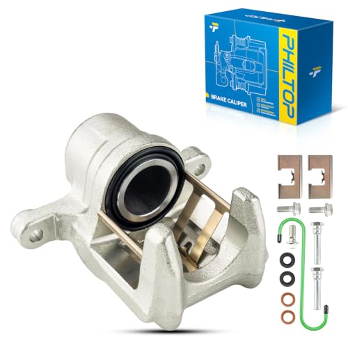 Image of PHILTOP Rear Left Brake Caliper for 2002-2004 Honda CR-V, 1995-1998 Odyssey | Also fits 1991-1995 Acura Legend, 1996-1998 Acura RL, 1996-1999 Isuzu Oasis. Replaces 43019SX0000, 191449