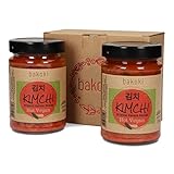 Bakoki KIMCHI Hot VEGAN mit Gurke, Originales koreanisches Rezept (2er Pack)
