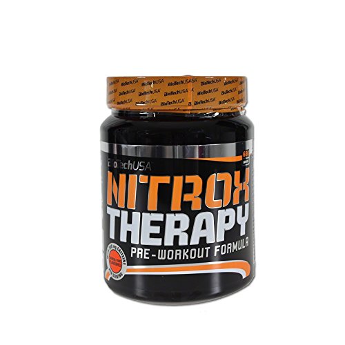 Biotech USA Therapy Nitrox y Energizante Sabor Fruta Tropical - 680 gr
