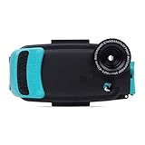 Watershot PRO Underwater Smart Phone Camera Housing Kit for iPhone 6 Plus & 6s Plus (Black/Limpet Shell) (flat + wide angle lens)