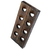 Massives, altes Eichenholz - Maße: 58 cm hoch und 25 cm breit, Gewicht: 5,0 kg