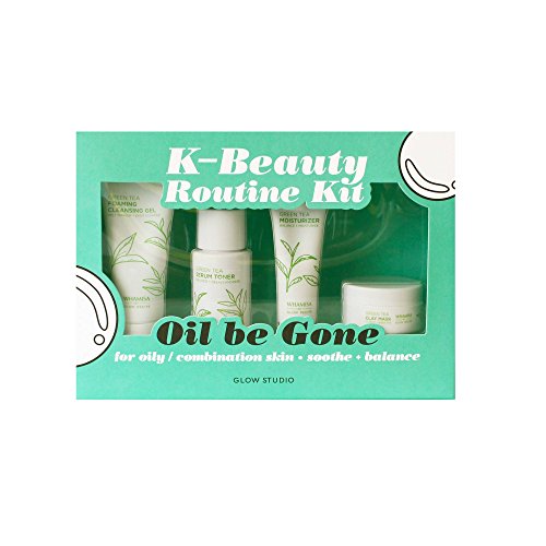 Glow Studio Oil Be Gone K-Beauty Routine Kit 5.2oz , pack of 1