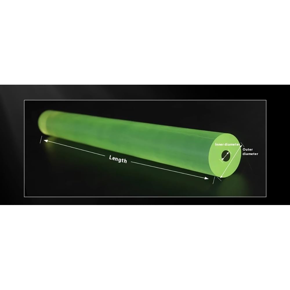 Asta Tonda Cava In Poliuretano PU, Durezza 80A, Lunghezza 500mm - Materiale Elastico Antiusura E Antiurto For Guarnizioni Fai Da Te, Cuscinetti Di Tenuta E Tamponi (1 Pezzo)(40x25mm)