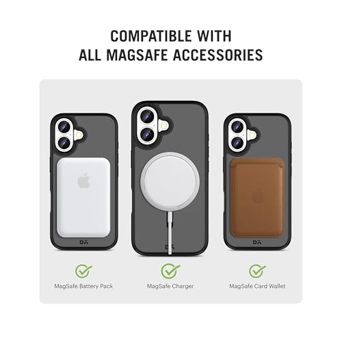 Image of DailyObjects PC Nimbus 2.0 Magnetic Protective Case Cover Compatible with iPhone 16 Plus|Camera & Body Protection|Anti Shock,Scratch Resistant|Precise Cutouts & Modern Design|Wireless Charging
