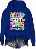 Sudadera y sudadera con capucha «It's Test Day» You Got This Shirt Testing Day, Klein Blue-h, M