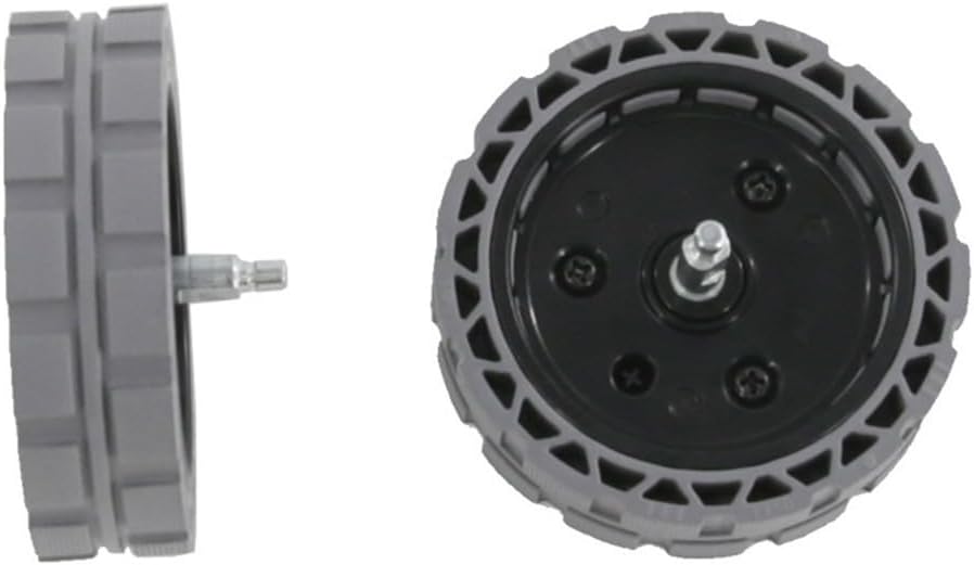 1 Pack Driving Wheel for Deebot X for Omni Turbo Replacement Caster Wheel for Mopping Robot Vacuum Spare Parts Black(1 PACK)