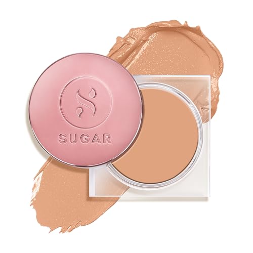 SUGAR Cosmetics Mettle Cream To Powder Foundation | Full Coverage & Matte | 12gm – 47 Borgia (Medium Tan, Warm Undertone)