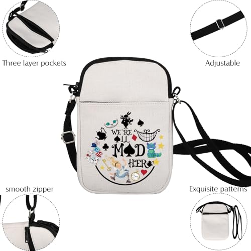 BNQL Alices Crossbody Bag Princess Alices Gifts Fairy Tale Gifts Alices Inspired Gift Cell Phone Pursee3