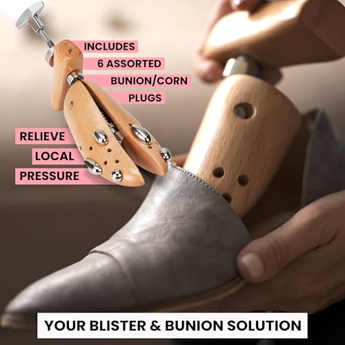 Houndsbay 4296-WM Bulldog Premium Professional 2-Way Wooden Shoe Stretcher For Women thumb #4