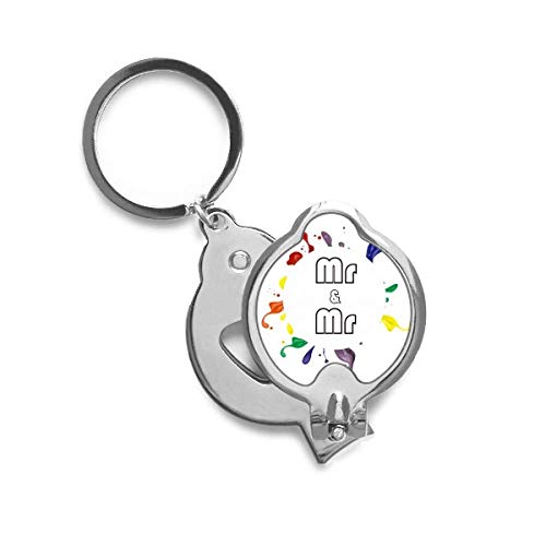 Coupe-ongles LGBT arc-en-ciel Mr & Mr pour soigner les ongles cassés