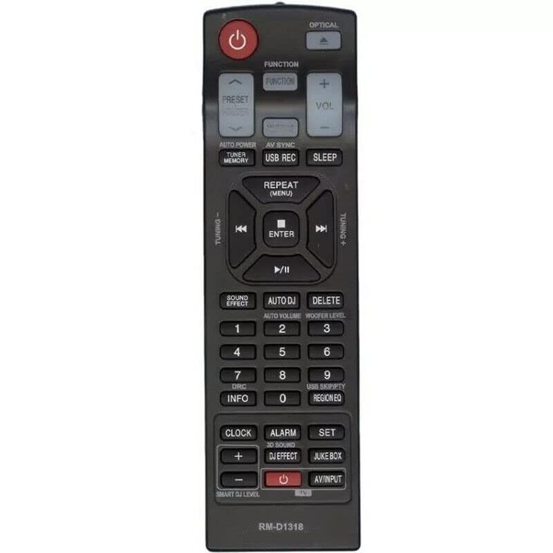 XINFUTE New RM-D1318 fit for LG Soundbar CD Audio Remote Control AKB73575401 AKB73655763