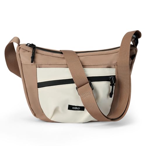 Nylon Crossbody Bag for Women Lightweight Hobo Bag Adjustable Strap Casual Shoulder Tote Bag