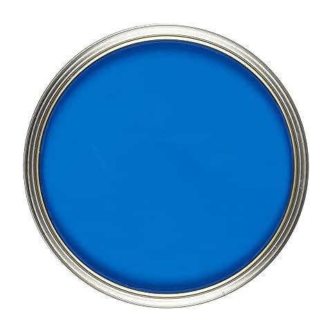 Vintro | Luxury Matt Emulsion | Cobalt Blue | Smooth Chalky Finish | Multi Surface Paint | for Walls, Ceilings, Wood and Metal | (Cobalt - Blue, 1 Litre) Cover