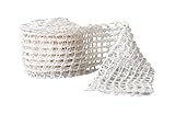 Elastisches Fleischnetz von 2 m, robust und flexibel, ideal für die Verpackung und Präsentation von Lebensmitteln.
