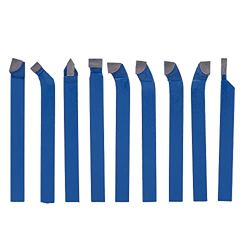 KATSU Lathe Turning Milling Cutting Tool Set 11 Pieces 8mm Cemented Carbide Tip Tipped Brazed Boring Welding Cutter for Lathes CNC Metalworking Engineering 11011808 4 KATSU Lathe Turning Milling Cutting Tool Set 11 Pieces 8mm Cemented Carbide Tip Tipped Brazed Boring Welding Cutter for Lathes CNC Metalworking Engineering 11011808 - Image 4