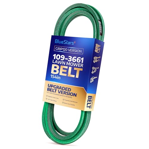 Image of [Upgraded Grip120] BlueStars 109-3661 Deck Belt | Aramid Cord | 1 /2 inchx154 inch