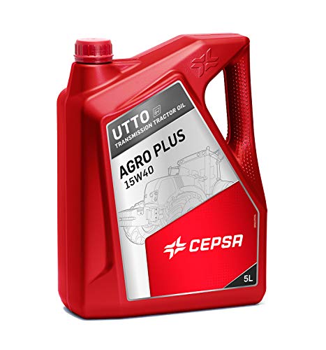 CEPSA Agro Plus 15W40 | Huile Minérale pour Machines Agricoles 5 litres