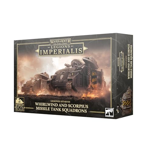 Games Workshop - Warhammer - The Horus Herejy - Legions Imperialis: Whirlwind/Scorpius Missile Tank Squadron [Escala épica]