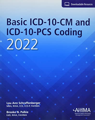 Compare Textbook Prices for Basic ICD-10-CM and ICD-10-PCS Coding, 2022 1 Edition ISBN 9781584268390 by Schraffenberger, Lou Ann