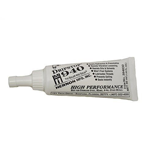 Hernon 940-50ML Dripstop 940 DEF Pipe Thread Sealant - 50ml Tube
