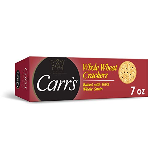 Carr's Whole Wheat Crackers, 7 Ounce (Pack of 6)