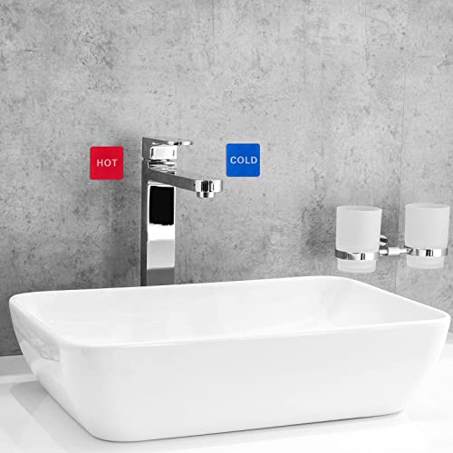 PATIKIL Auto Adesivo Caldo/Freddo Acqua Etichetta