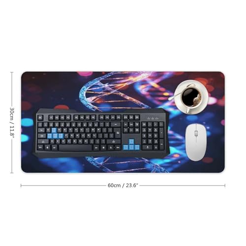 Pad Mouse Grande Estilo ADN Base de Goma 30x60 cm miniatura 2