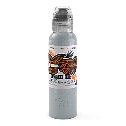World Famous Grey Tattoo Ink Vegan and Professional Ink Made in USA Rolling Stone .5 oz