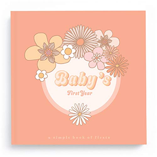 Lucy Darling Flower Child Baby Memory Book First Year Journal Album